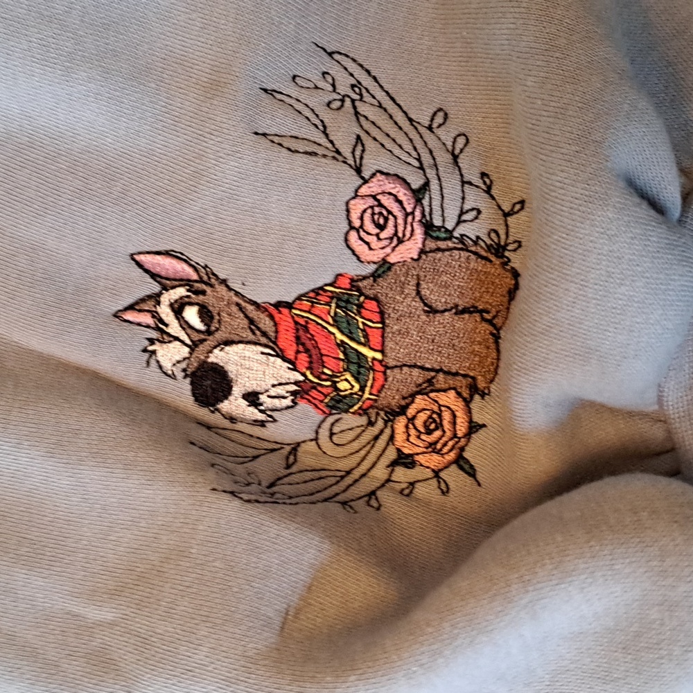 Disney Blue Lady and the Tramp Women's Hoodie - Picture 7 of 16